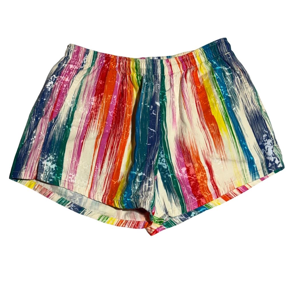 Vintage Original Jams Shorts Large Multicolor Surf Hawaii Swim Trunks 90s Men